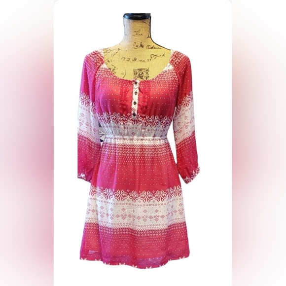 ARIZONA JEANS Pink Dress - Picture 3 of 13